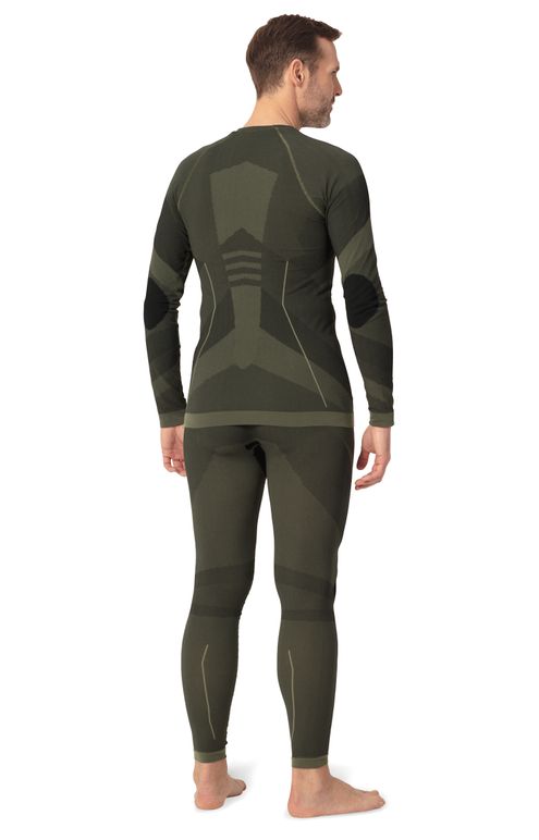 Place and Street Men's Cotton Thermal Underwear Set Shirt